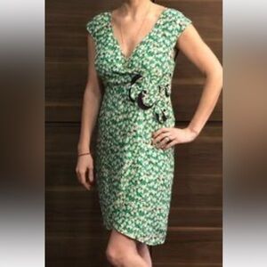 Anthropologie Molulinette SOEURS 100% silk dress. 12